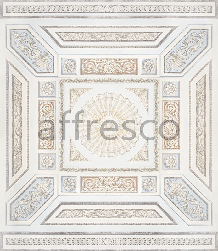 9147 |  Ceilings  | Ornament geometry | Affresco Factory