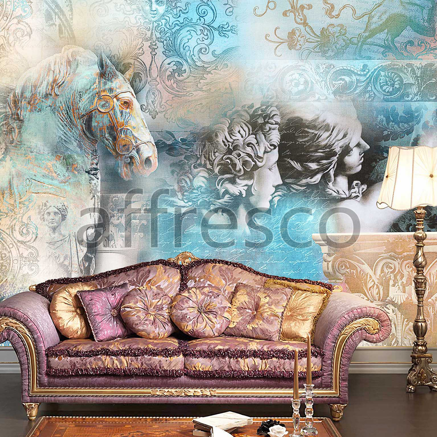 Handmade wallpaper, Handmade wallpaper | Antique Composition