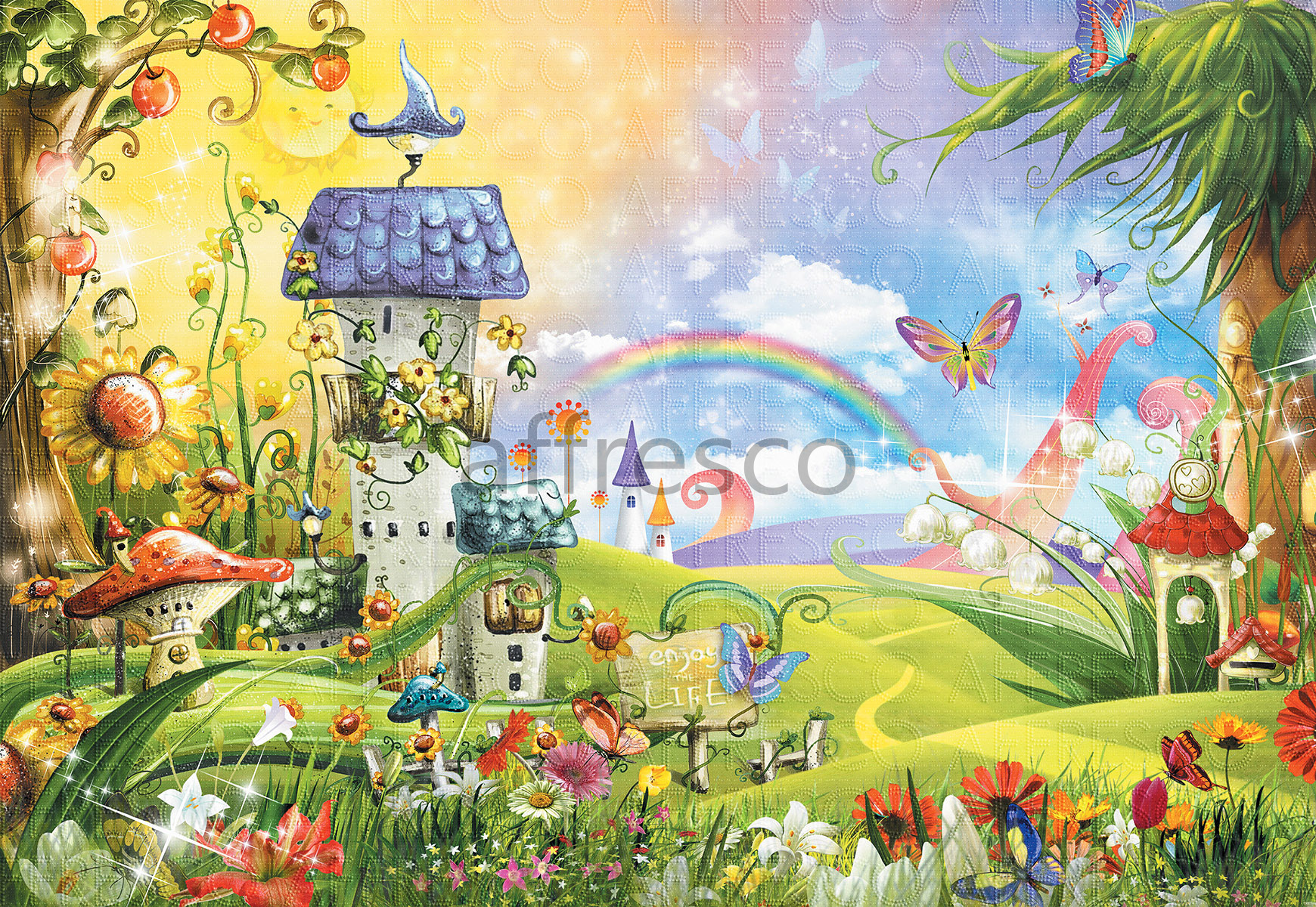 9544 | For Children | fairytale house | Affresco Factory