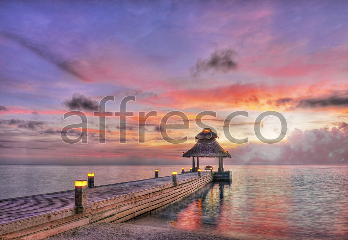 ID11111 | Pictures of Nature  | Pier sunset | Affresco Factory