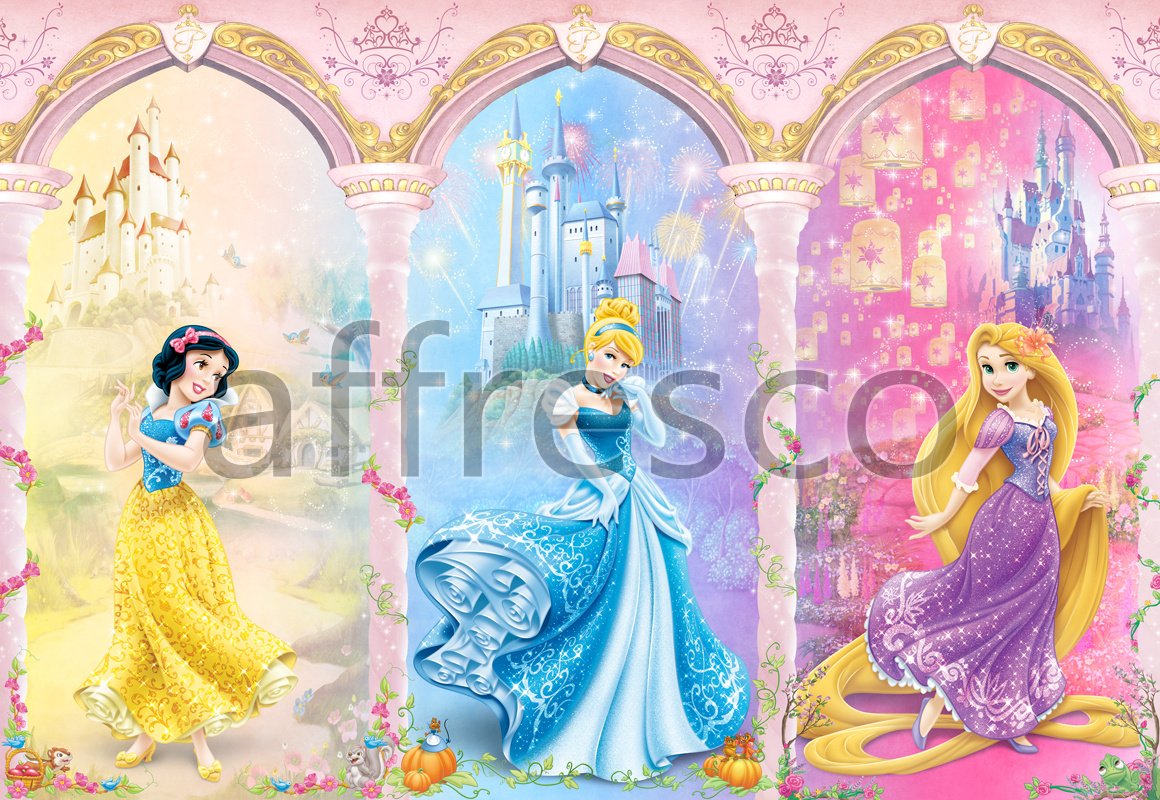 9662 | For Children | three princesses | Affresco Factory