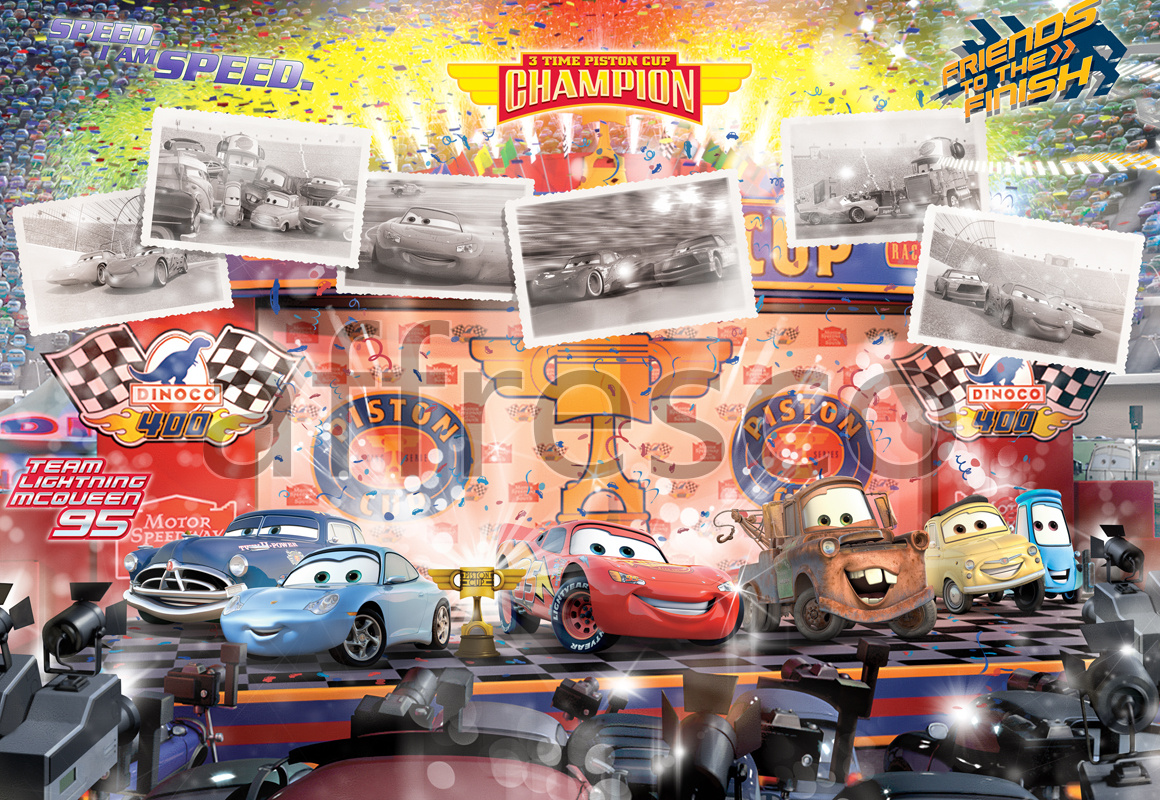 9664 | For Children | Disney cars | Affresco Factory