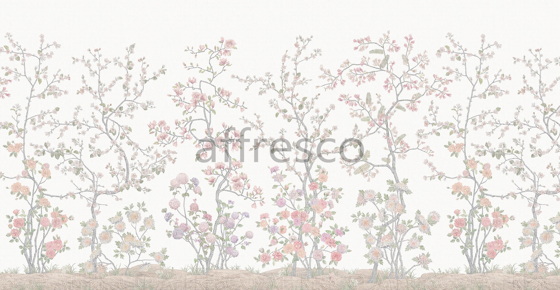6917 | Gardens | Chinoiserie wallpaper | Affresco Factory