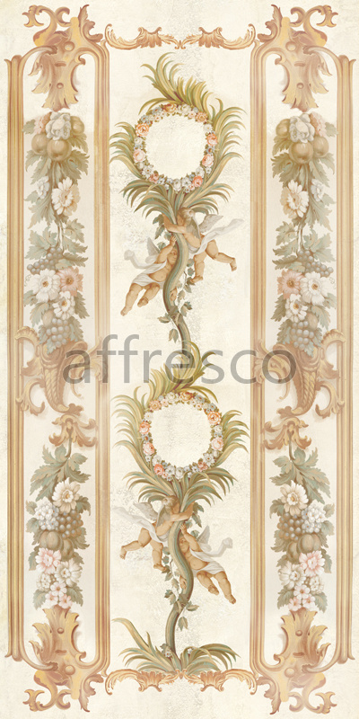 5197 | Classic Ornaments | vertical plant frieze | Affresco Factory