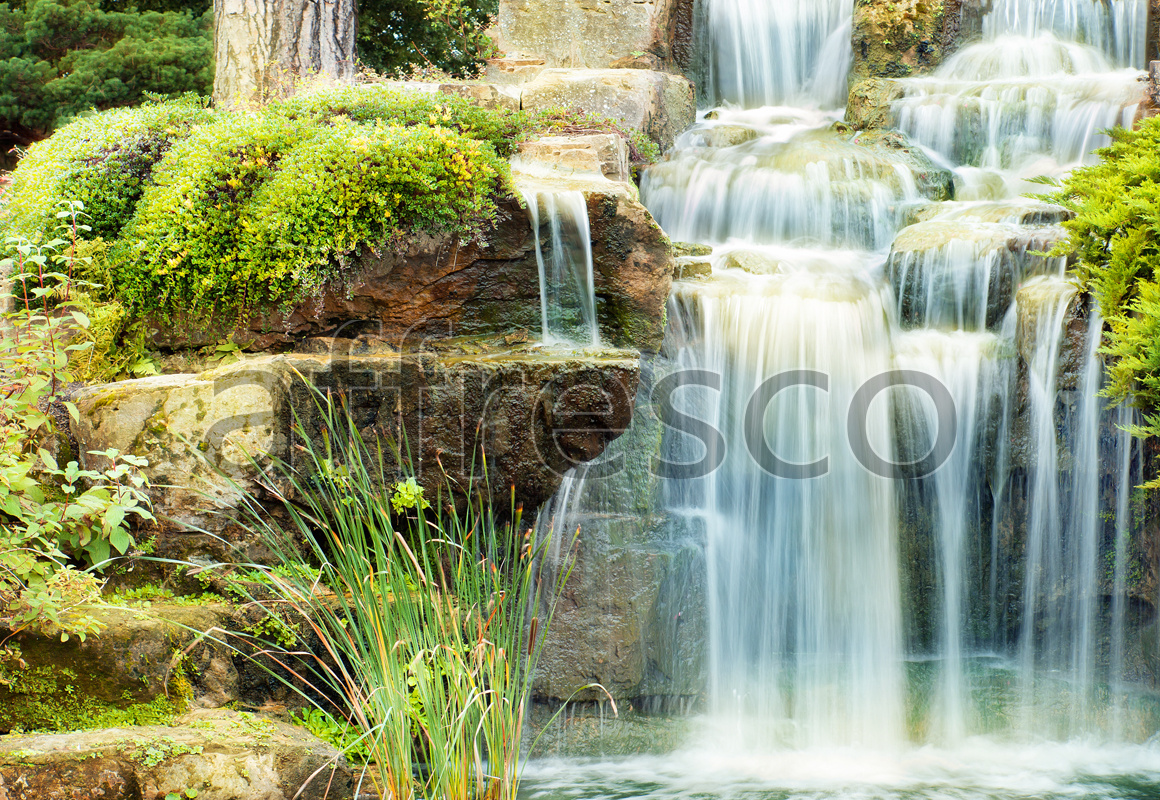 ID10410 | Pictures of Nature  | Waterfalls in mountains | Affresco Factory