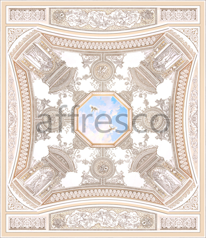 9170 |  Ceilings  | Ceiling ornament sky | Affresco Factory