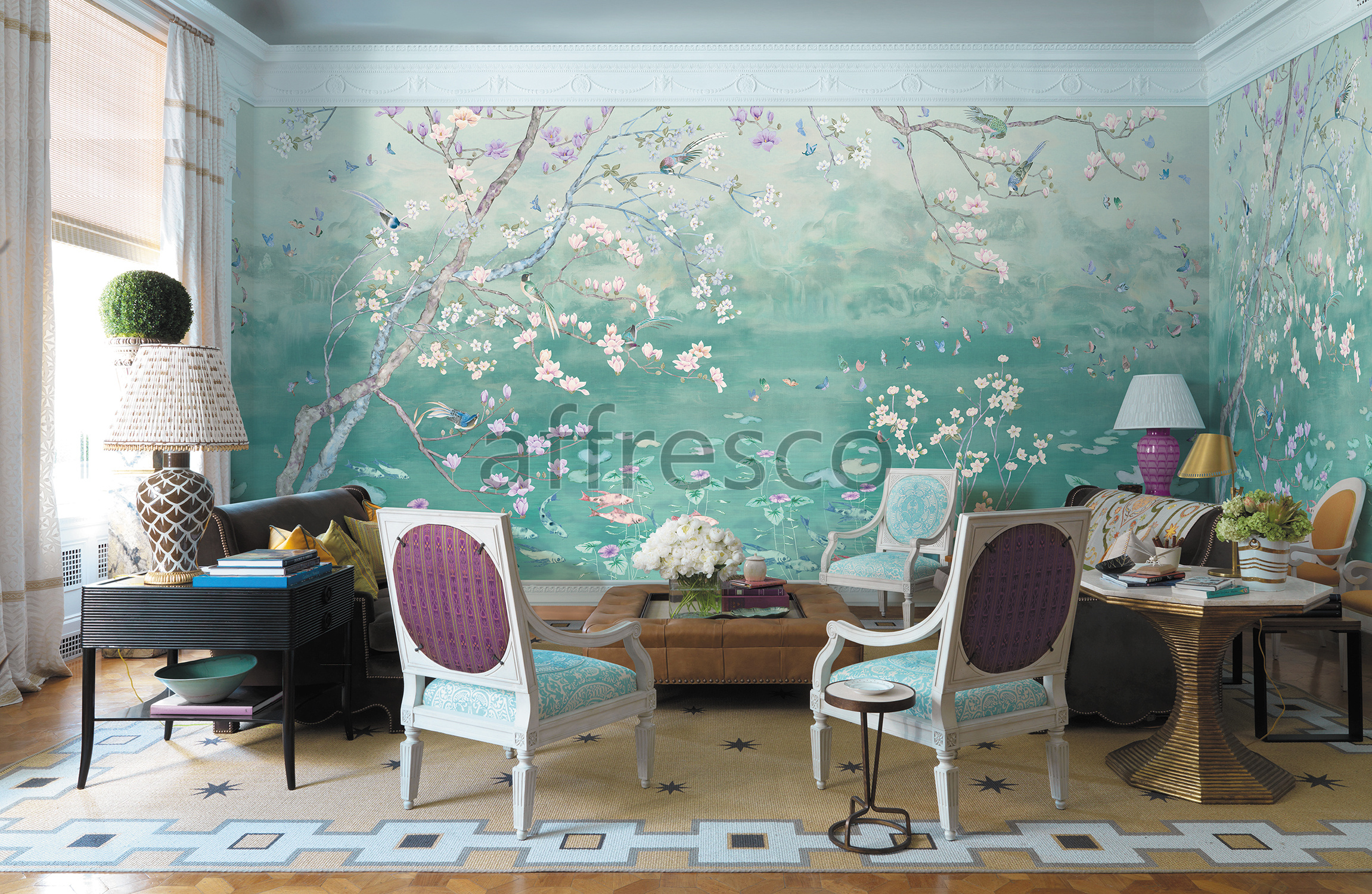 AB121-COL3 | Wallpaper part 2 | Affresco Factory