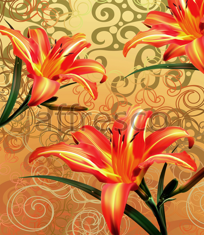 ID135570 | Flowers | lily flowers | Affresco Factory