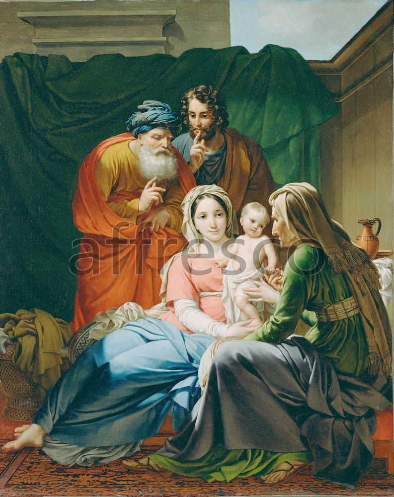 Biblical themes | Joseph Paelinck The Holy Family | Affresco Factory