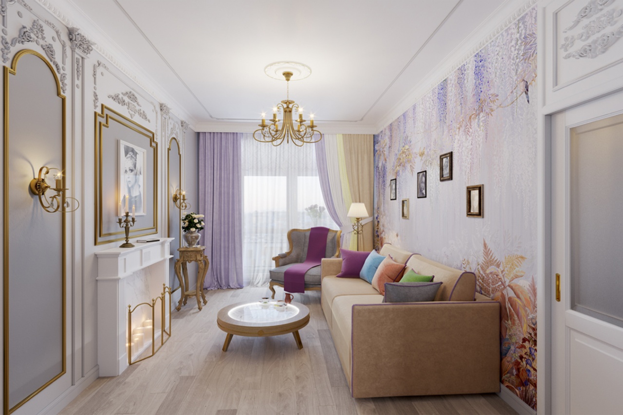 Natalia Sedykh's living room, Exclusive catalog, “Idealny remont”, the First Channel